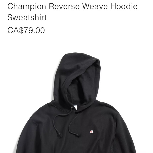 Champion Reverse Weave Hoodie Sweatshirt - Picture 1 of 5
